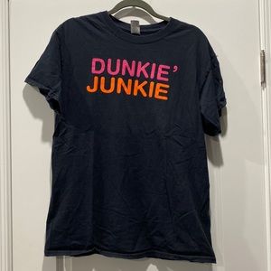 Dunkin Junkie unisex tshirt